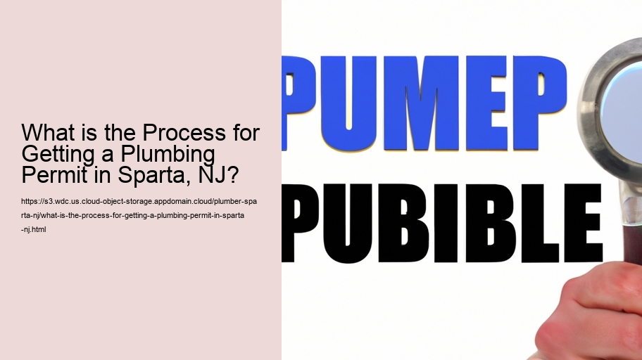 What is the Process for Getting a Plumbing Permit in Sparta, NJ?