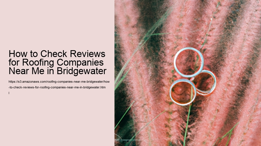How to Check Reviews for Roofing Companies Near Me in Bridgewater