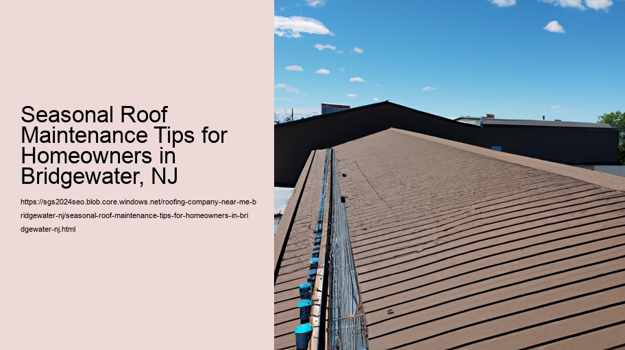 Seasonal Roof Maintenance Tips for Homeowners in Bridgewater, NJ