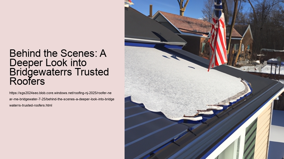 Behind the Scenes: A Deeper Look into Bridgewaterrs Trusted Roofers