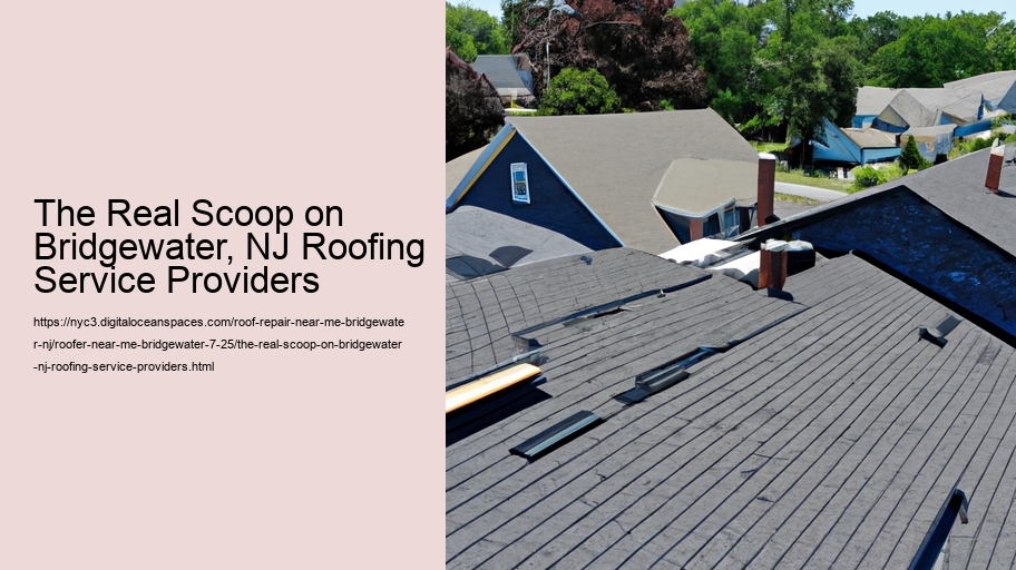 The Real Scoop on Bridgewater, NJ Roofing Service Providers