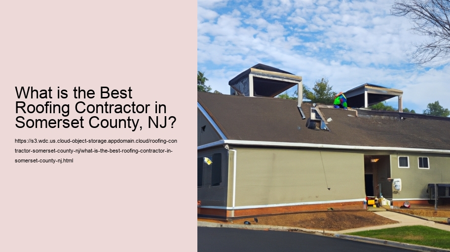 What is the Best Roofing Contractor in Somerset County, NJ?